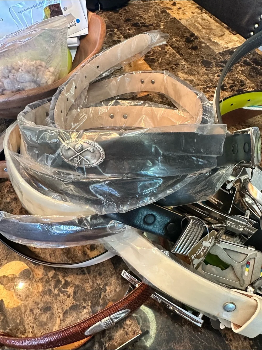Assorted Men’s Golf Belts, Many NWT